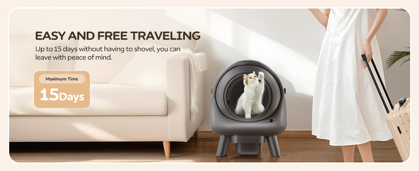 Self Cleaning Litter Box
