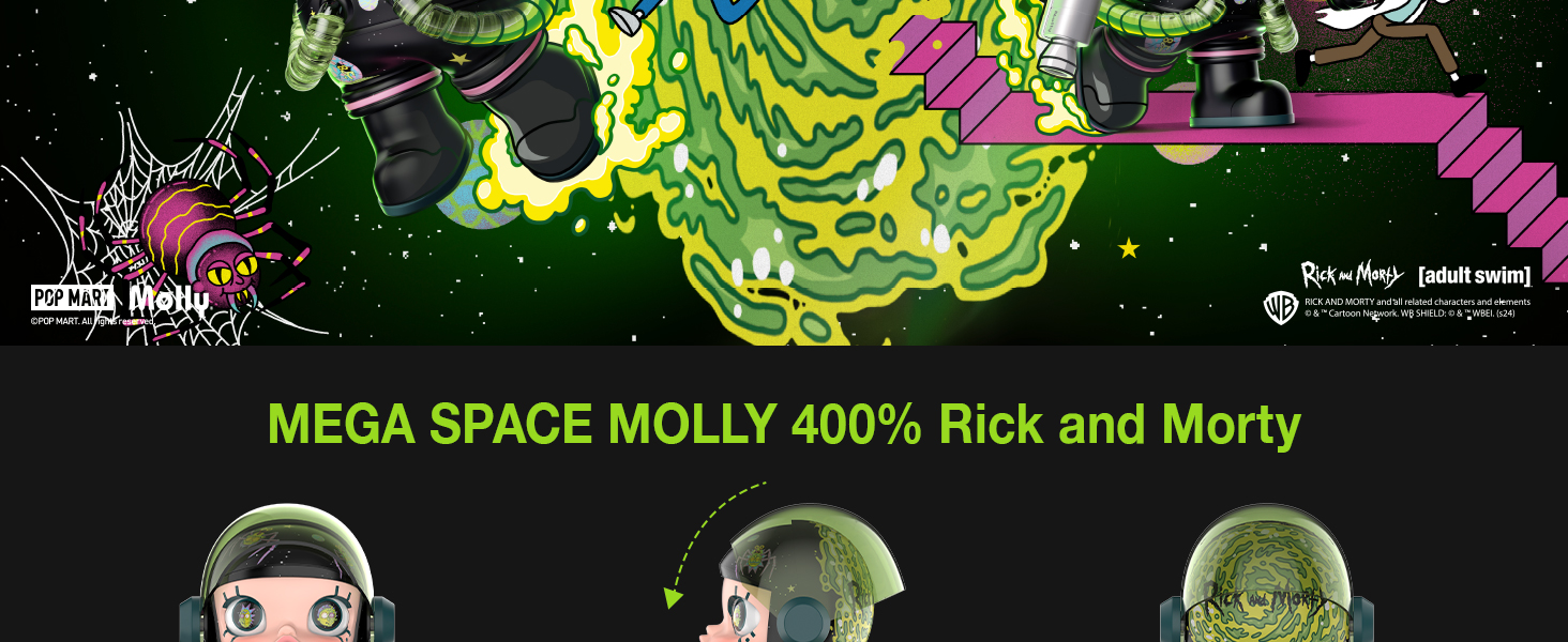 MEGA SPACE MOLLY 400% Rick and Morty