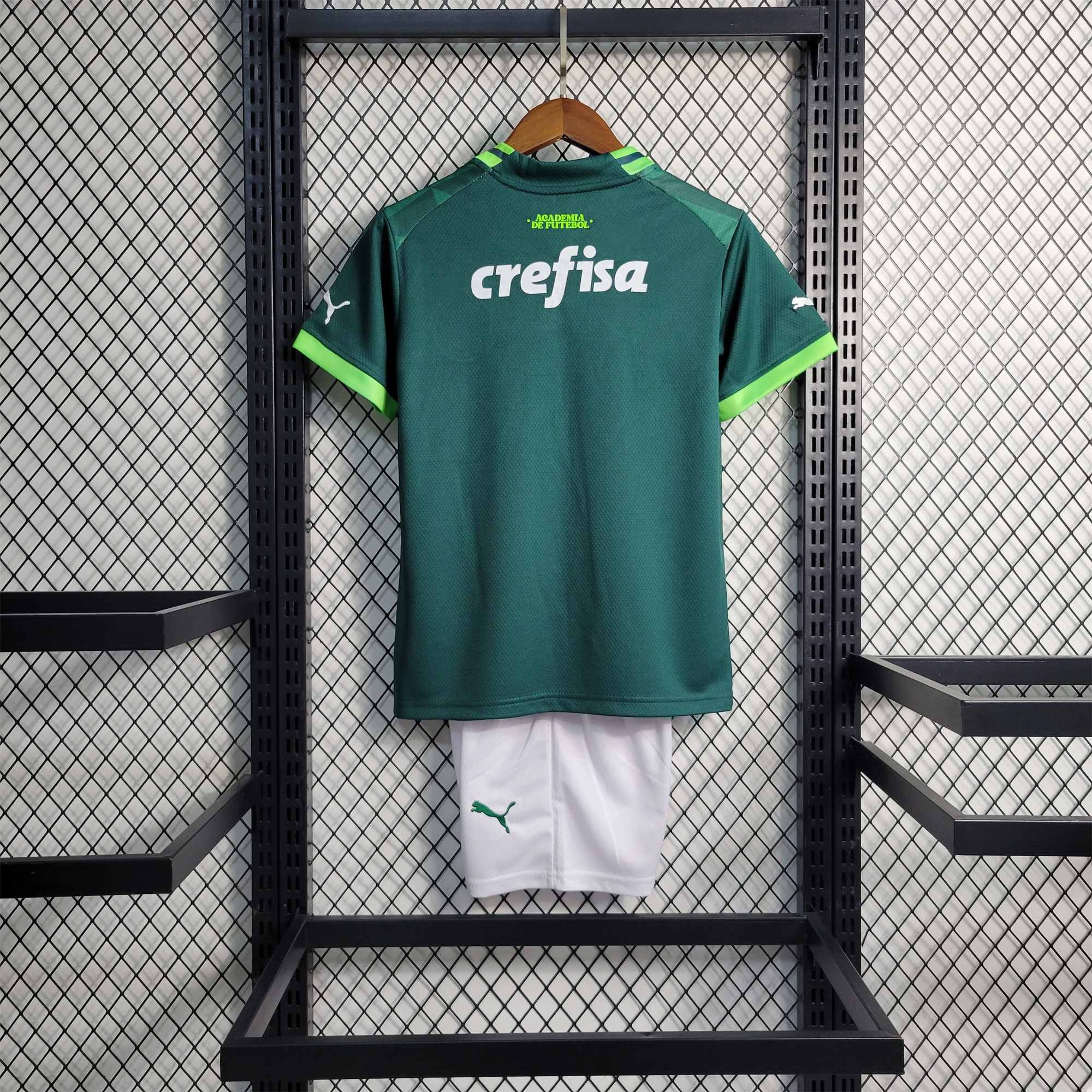 Higojerseys-Palmeiras 2023 Home Stadium Kids Kit