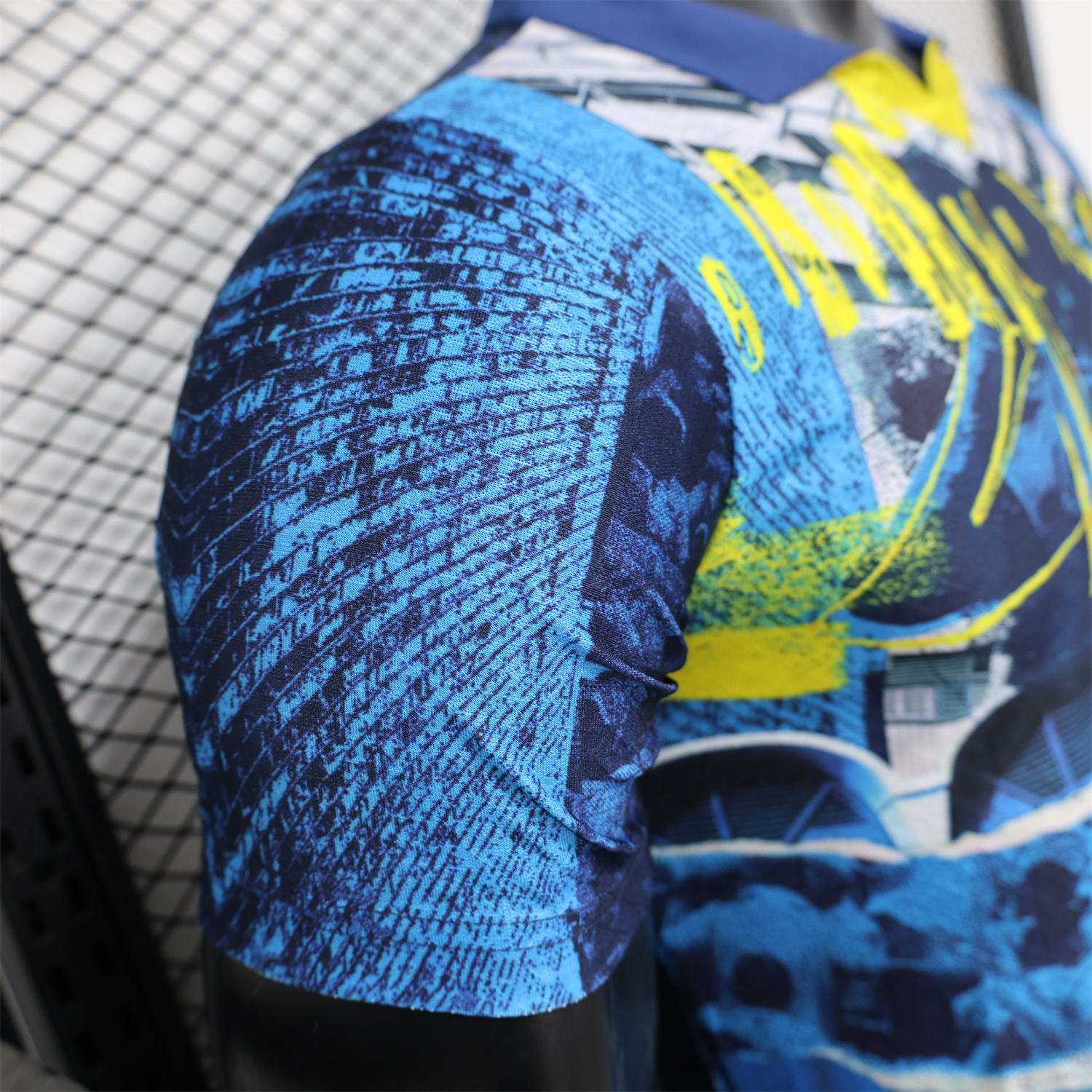 UltraTrikot-Manchester City 24-25 Blue Graffiti Special Edition Jersey - Player Version