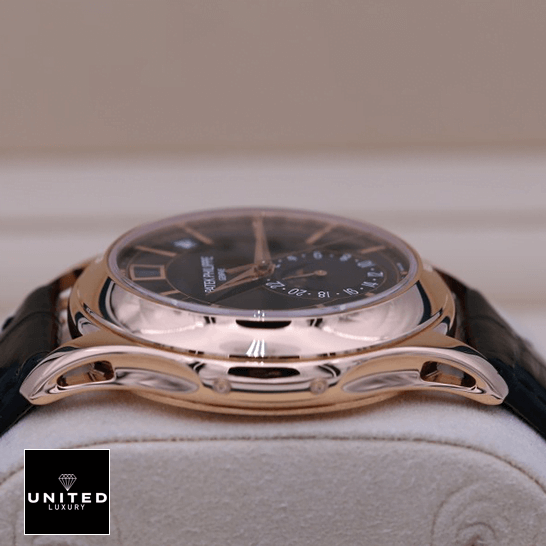 patek philippe complications automatic black dial 5205R 010 left