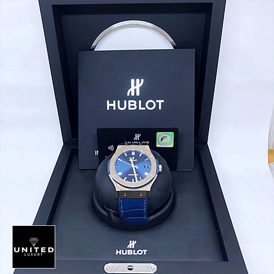 Hublot 565.NX_.7170.LR Classic Fusion Automatic Blue Dial Replica in the box