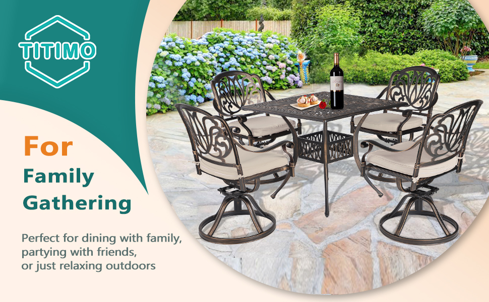 Patio dining set