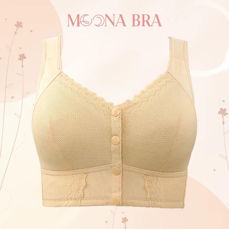 Moona Bra - LAST DAY SALE 80% OFF - Front Closure Breathable Bra for Seniors 25