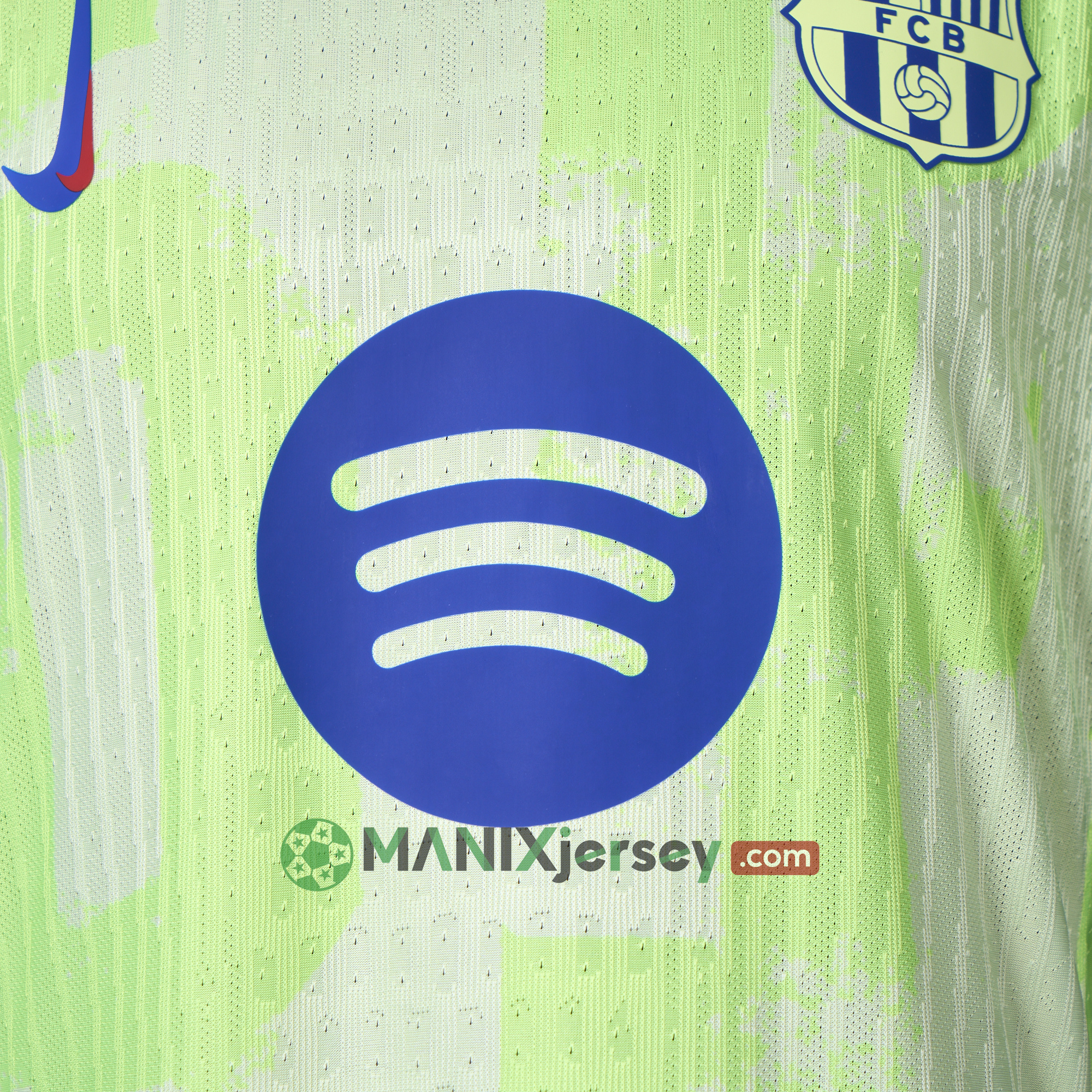 ManixJersey.com | Barcelona 24-25 Third Jersey with Big Logo - Player Version -Customize Name, Number and Patch | Worldwide Shipping