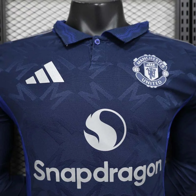2024/2025 Long Sleeve Manchester United Away Football Shirt 1:1 Thai Quality:football jersey mysite: unitedjerseyfootball 邓江浪:football