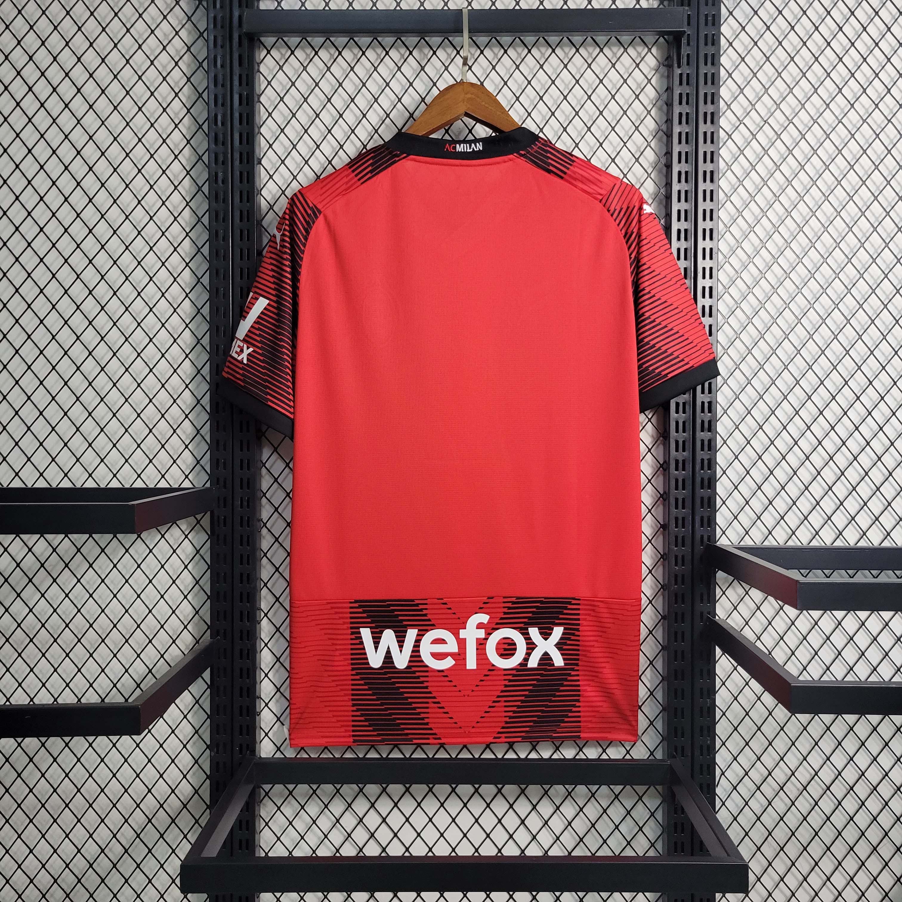 2023/2024 AC Milan Home Soccer Jersey 1:1 Thai Quality:football jersey mysite: unitedjerseyfootball 邓江浪:football