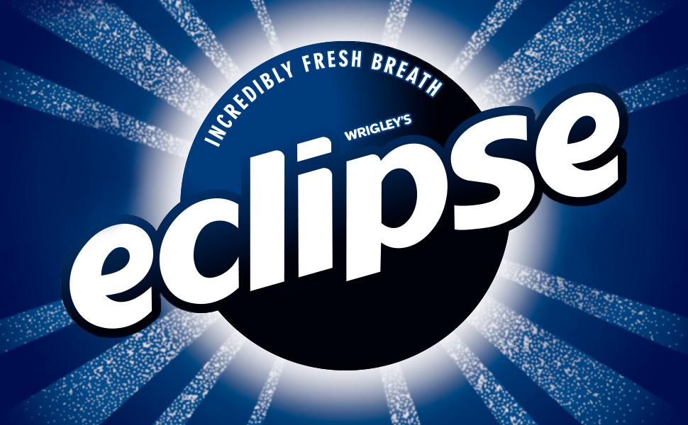 Get incredibly fresh breath with Wrigley's Eclipse gum