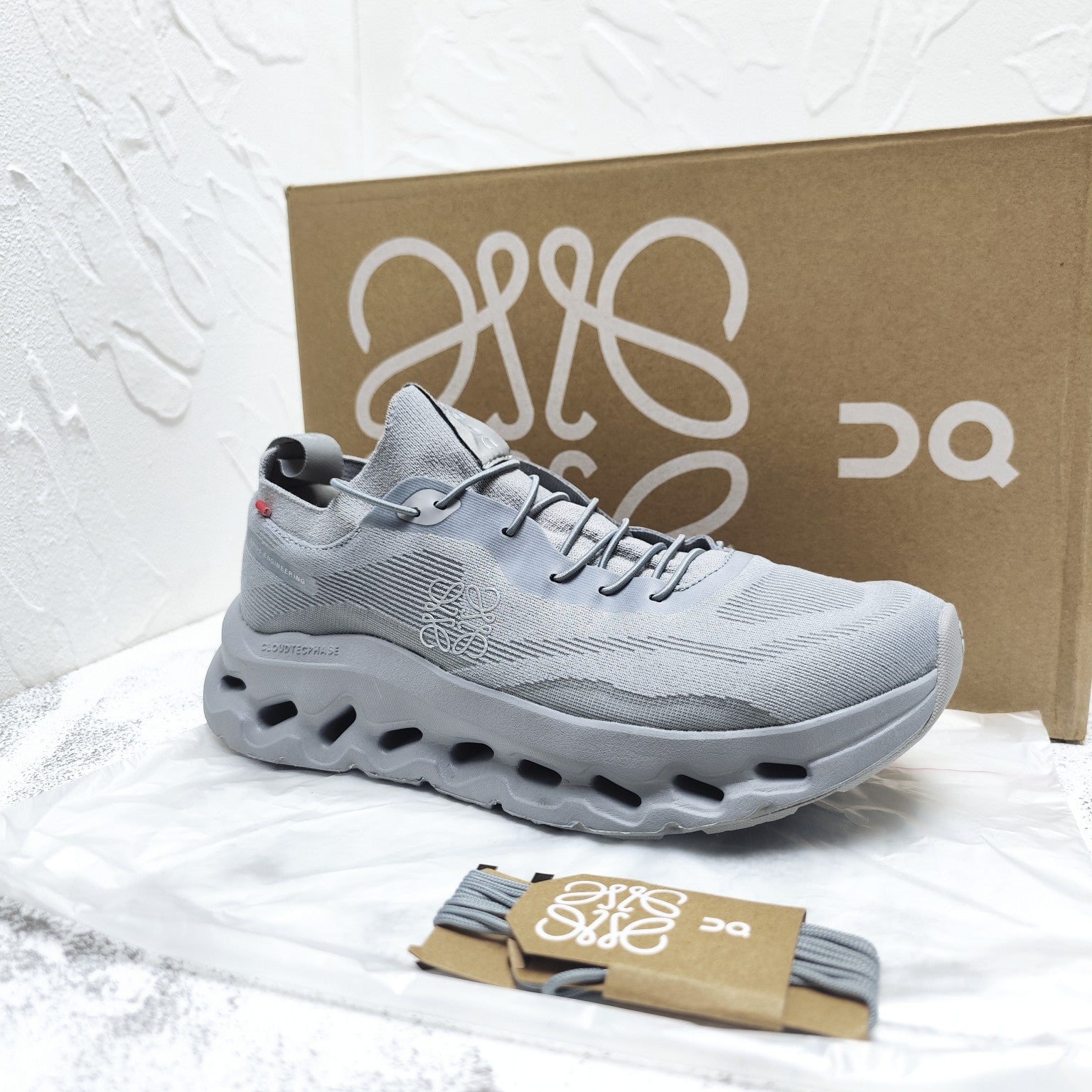 CLOUDTILT SNEAKER IN SHARK GRAY RECYCLED POLYESTER、mysite、Cacoeks
