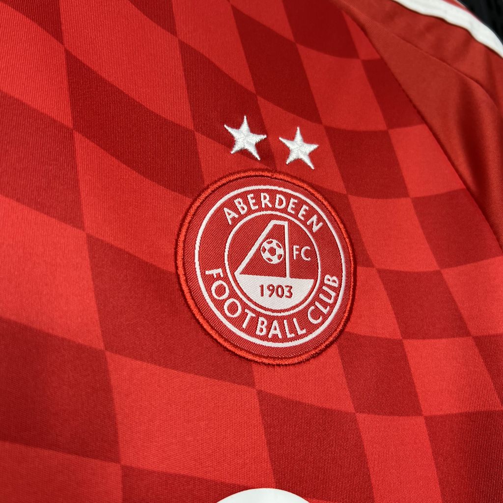 ManixJersey.com | Aberdeen 24-25 Home Stadium Jersey - Fans Version -Customize Name, Number and Patch | Worldwide Shipping