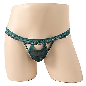 Pructi Men's G-String Sissy Gay Bikini Briefs