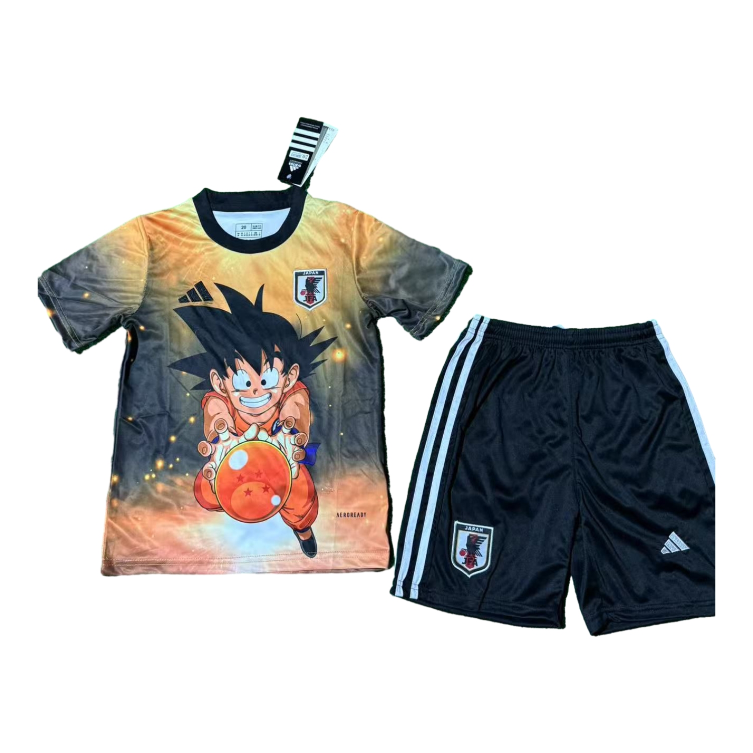 UltraTrikot-Japan 25-26 Little Goku's Kamehameha Special Kids Kit