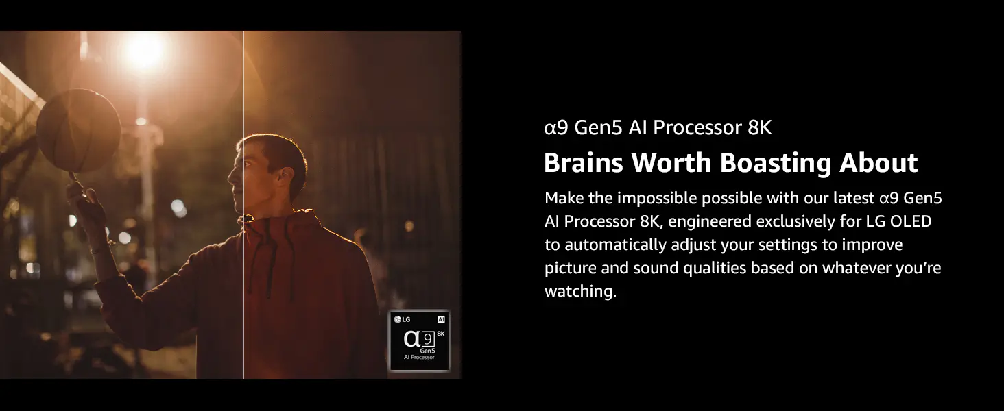 Automatically adjust your settings to improve picture and sound qualities