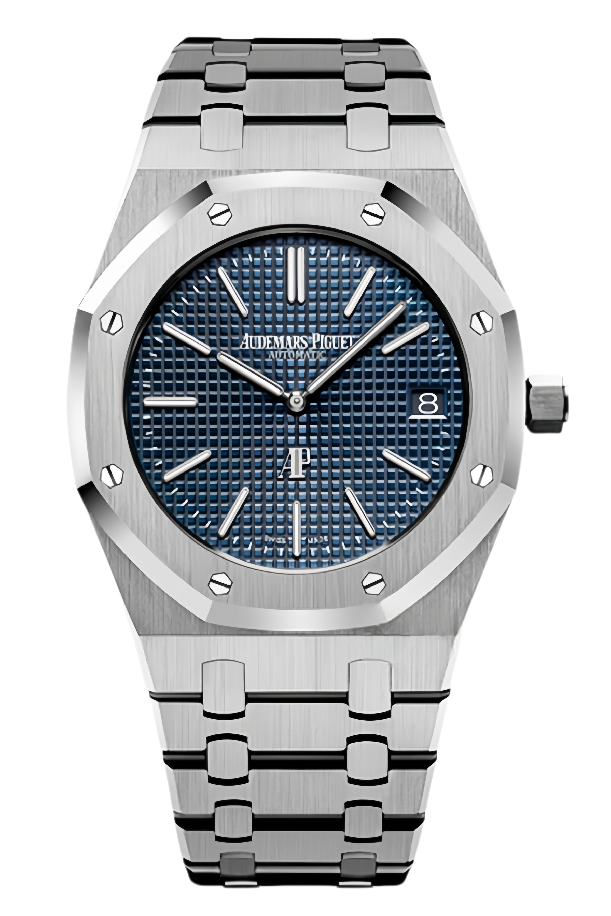 Audemars Piguet Royal Oak Ref. 15202ST.OO.1240ST.01 Super Clone Watch – Stainless Steel Blue Dial Fake Replica