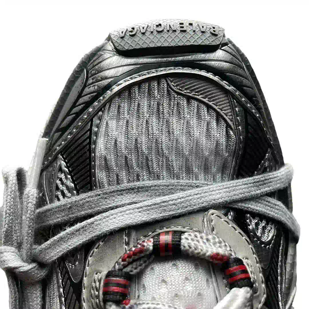 Balenciaga 3XL Sneaker in Grey White Red、mysite、Cacoeks