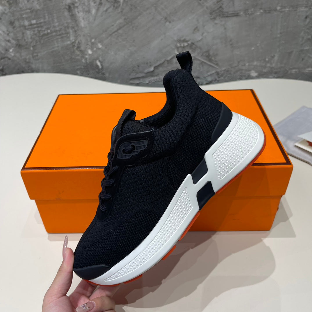 HEROS SNEAKERS BLACK MIX ROSE GOATSKIN、mysite、Cacoeks