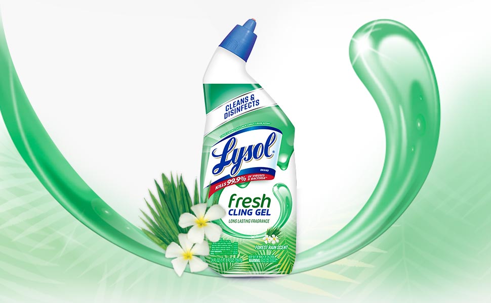 Lysol Toilet Bowl Cleaner Forest Rain