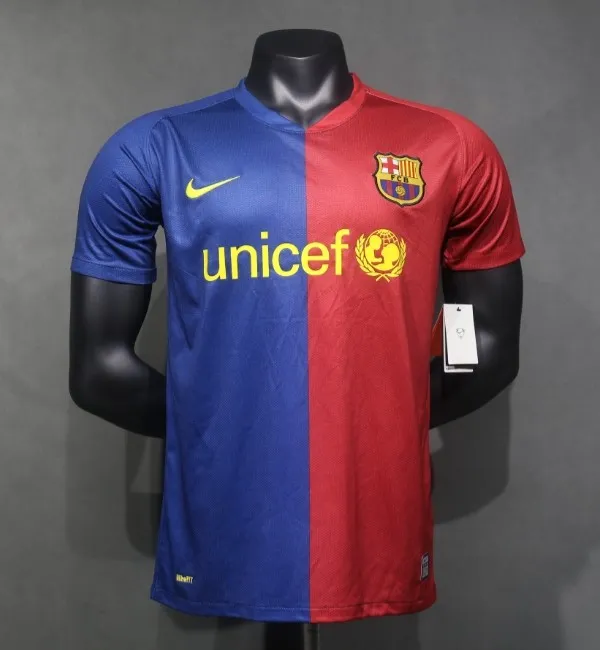 2008/2009 Retro Barcelona Football Shirt Home Champions League Player Edition 1:1 Thai Quality:football jersey mysite: unitedjerseyfootball 邓江浪:football