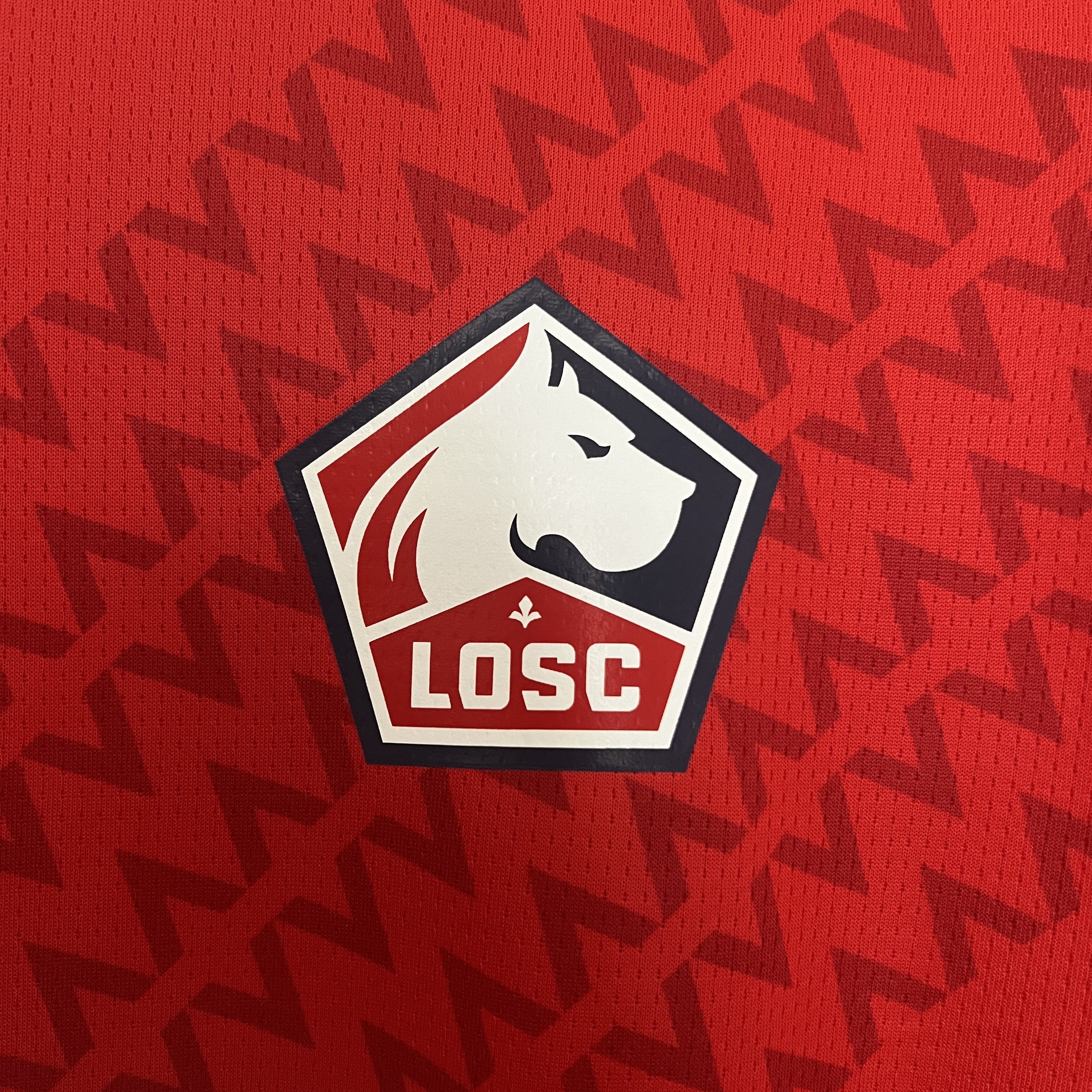 ManixJersey.com | Lille 24-25 Home Stadium Jersey - Fans Version -Customize Name, Number and Patch | Worldwide Shipping