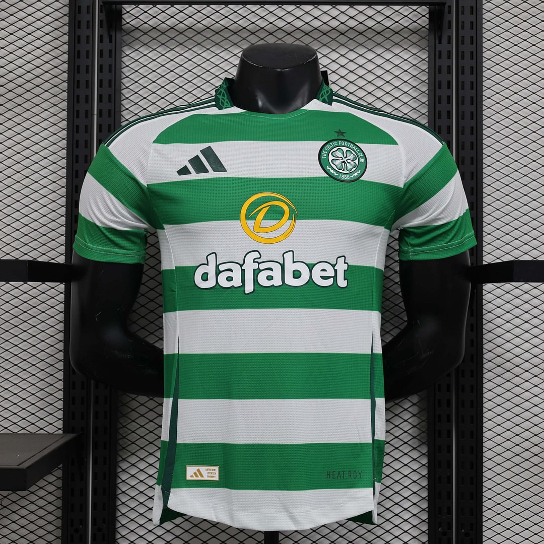 24/25 Player Version Celtic Home Football Shirt-mysite Custom Football Kit- Nextkits