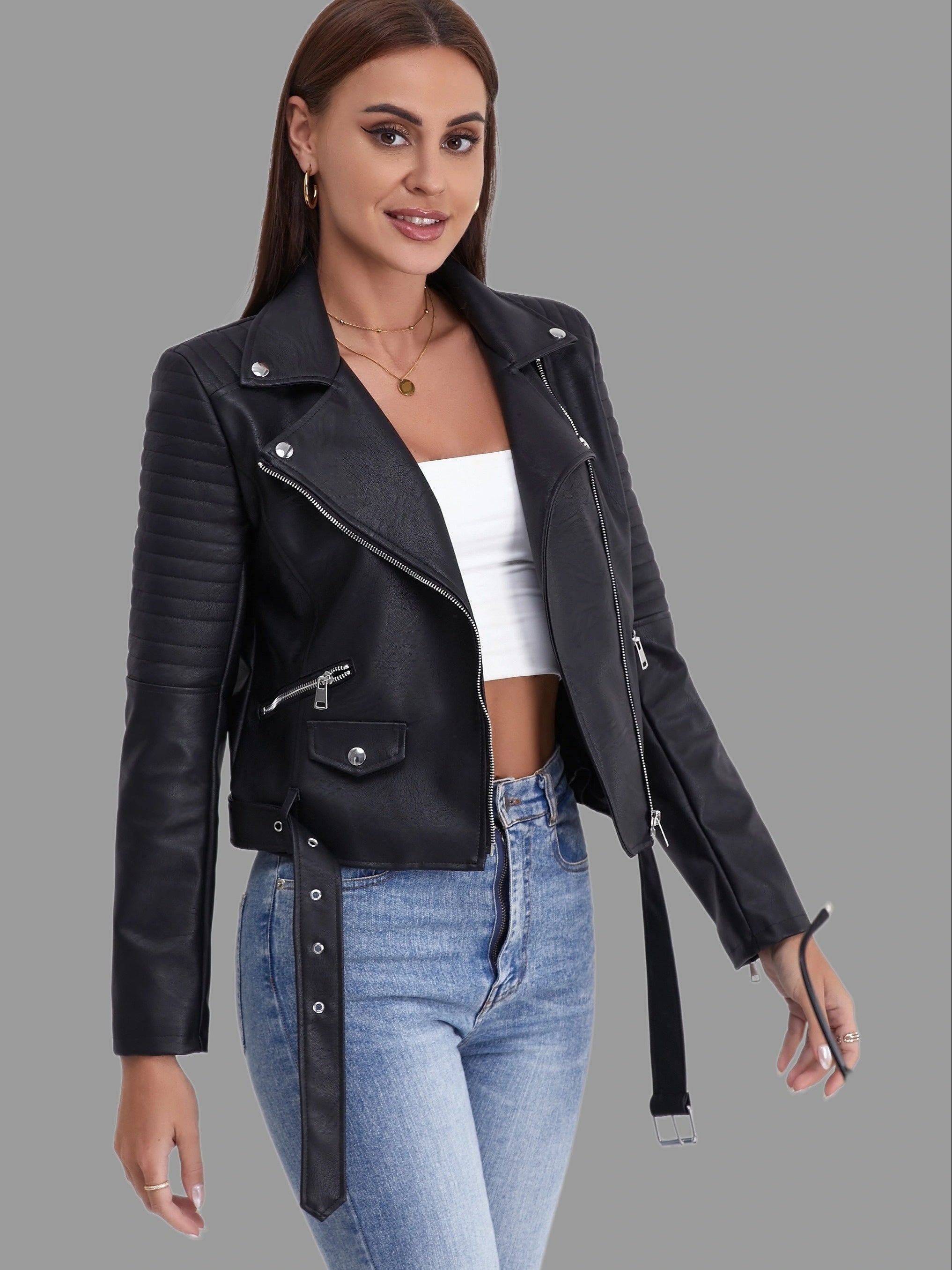 Sophia Biker Jacket