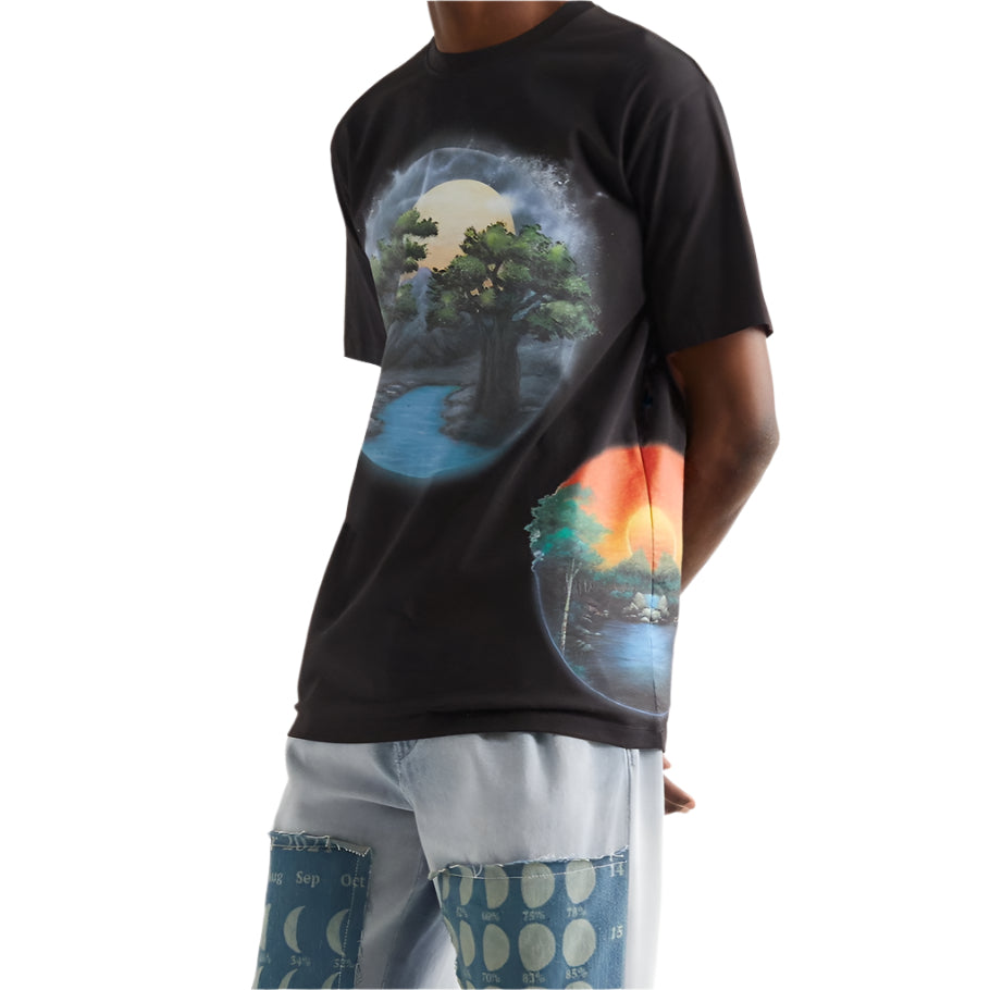 Loewe Paula’s Ibiza Airbrush Print T-Shirt ‘Black’、mysite、Cacoeks