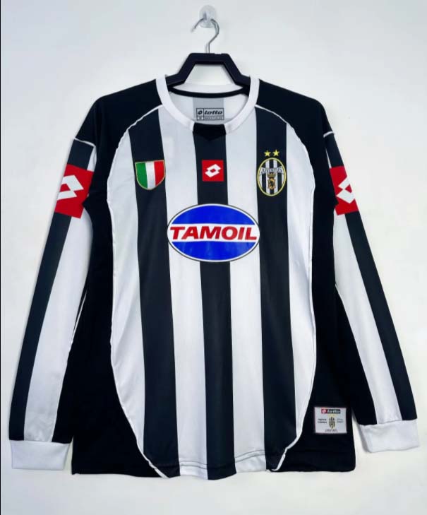 2002/2003 Retro Long Sleeve Juventus Home Soccer Jersey 1:1 Thai Quality:football jersey mysite: unitedjerseyfootball 邓江浪:football