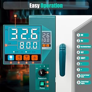  horizontal electric blast drying oven