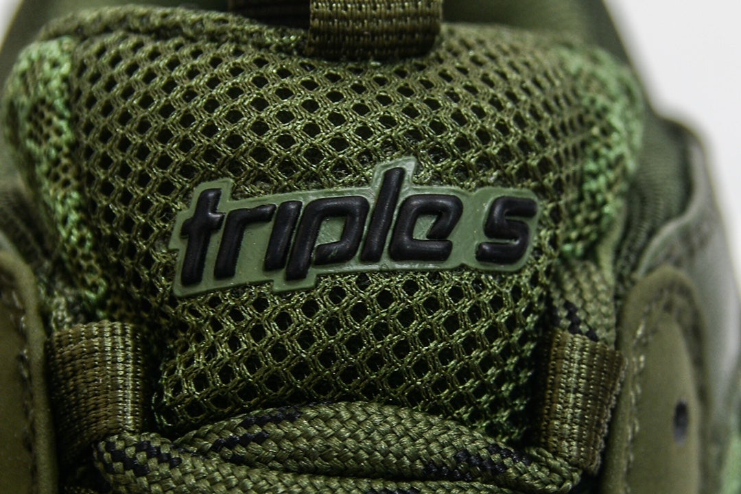 Balenciaga Triple S Clear Sole in Dark Green、mysite、Cacoeks