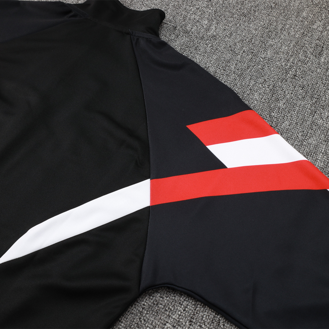 ManixJersey.com | Manchester United 24-25 Originals LFSTLR Jacket Training Tracksuit - Black -Customize Name, Number and Patch | Worldwide Shipping