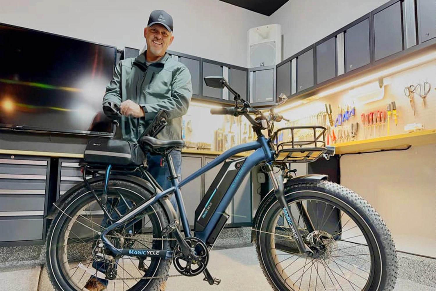 Magicycle HD Blast-Resistant E-Bike Mirrors、mySite、bearsvspackers