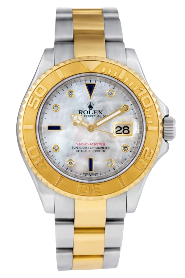 Rolex Yacht-Master 40 Champagne Dial Two-Tone Yellow Gold & Stainless Steel Super Clone Swiss Replica Watch Ref 16623-0003