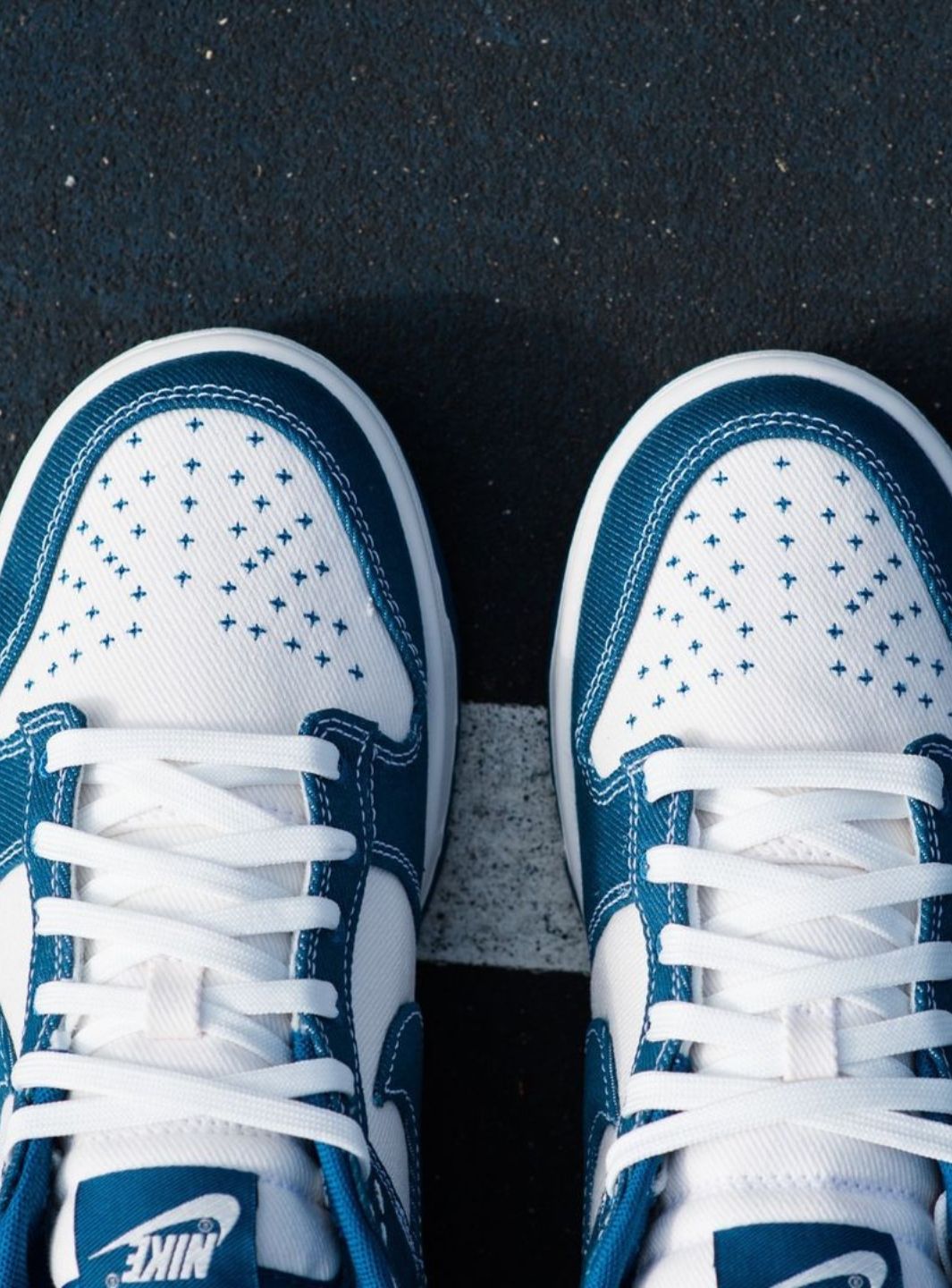 Nike Dunk Low Industrial Blue Sashiko、NIKE、Cacoeks