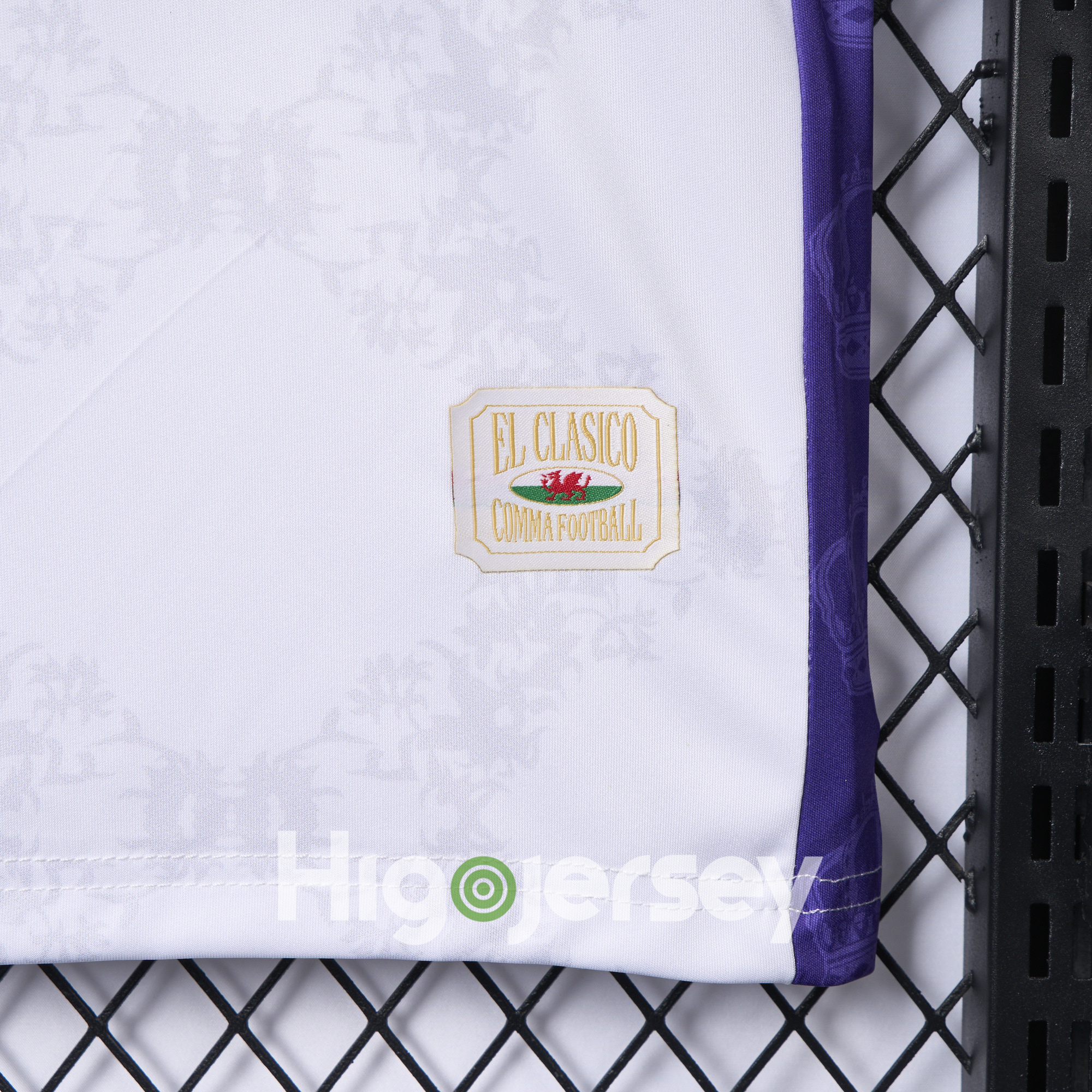 Higojerseys-Real Madrid 2024-25 COMMA Gareth Bale Jersey - Fans Version