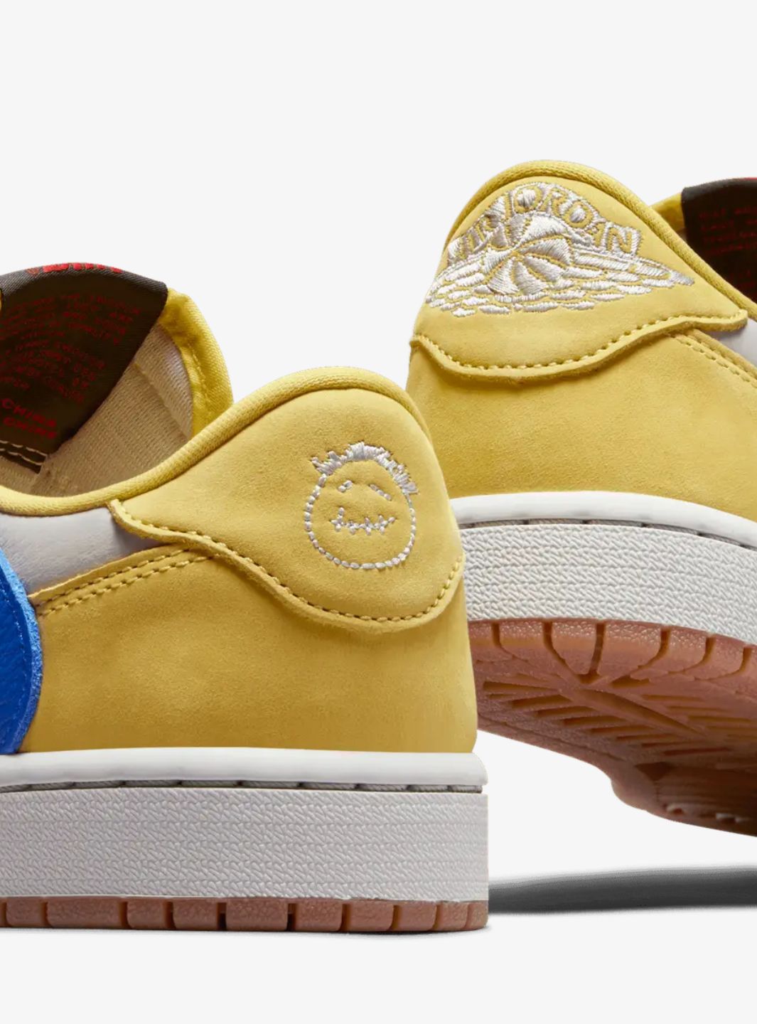 Air Jordan 1 Retro Low OG SP Travis Scott Canary、JORDAN、Cacoeks