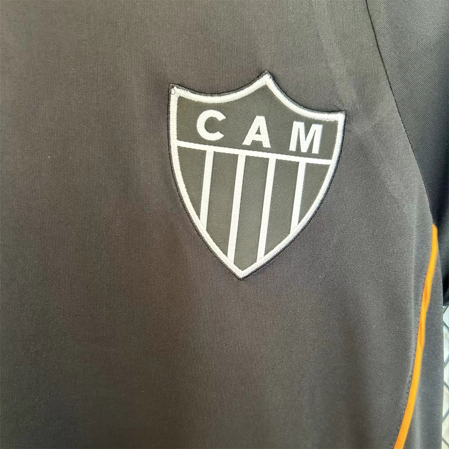 foot-Atletico Mineiro 24-25 Black Training Round Neck Jersey - Fans Version