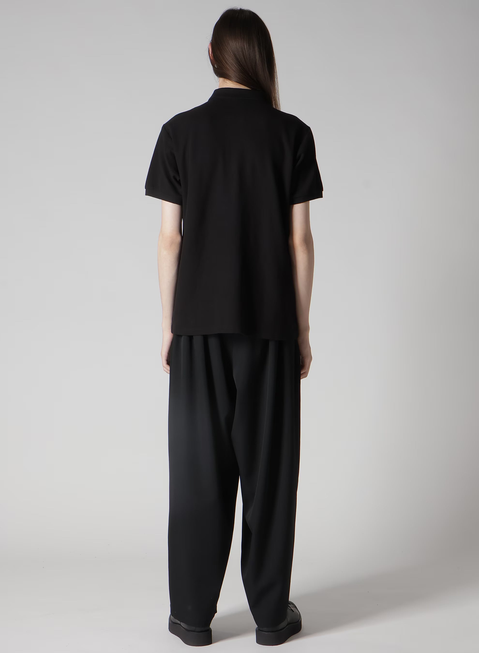 Yohji Yamamoto POUR HOMME 2PIECES PACK SIGNATURE EMBROIDERY POLO SHIRTS  HP-T44-994-1-03 