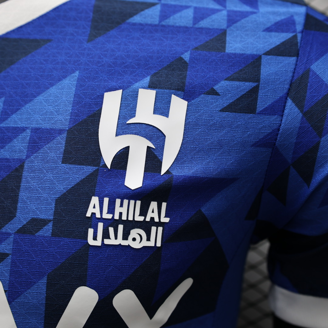 Higojerseys-Al Hilal Riyadh Crescent 24-25 Home Stadium Jersey - Player Version