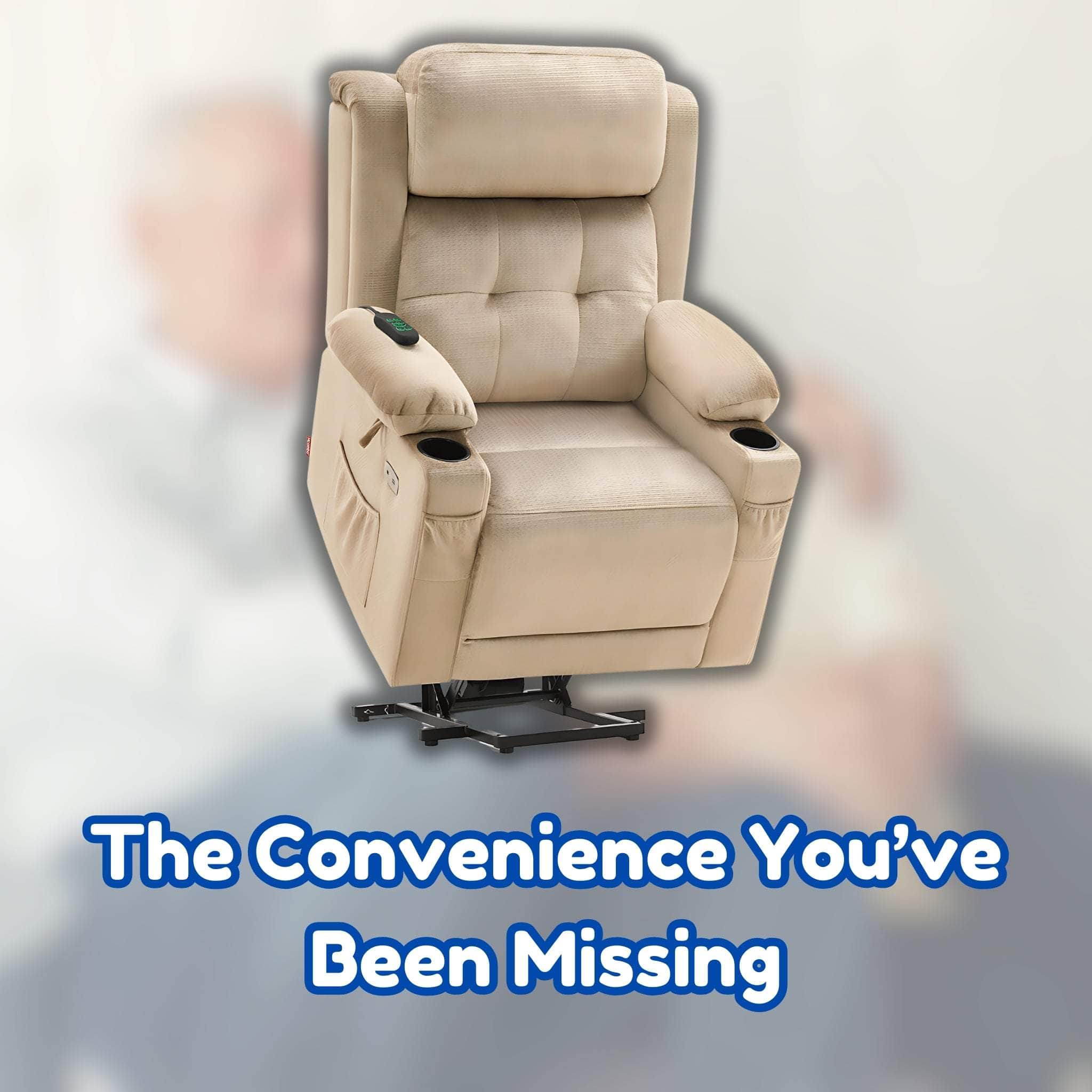 MCombo Dual Motor Power Lift Recliner: The Convenience You’ve Been Missing