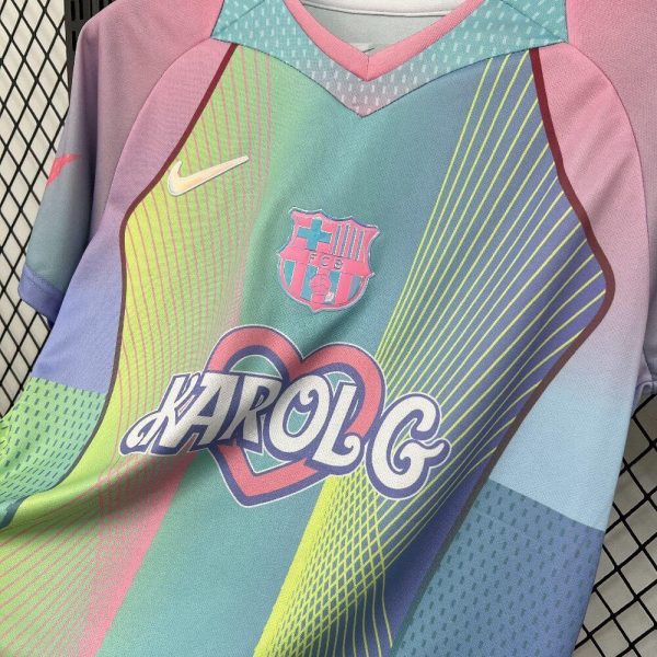 2025/2026 Barcelona Karol G Gradient Football Shirt 1:1 Thai Quality:football jersey mysite: unitedjerseyfootball 邓江浪:football
