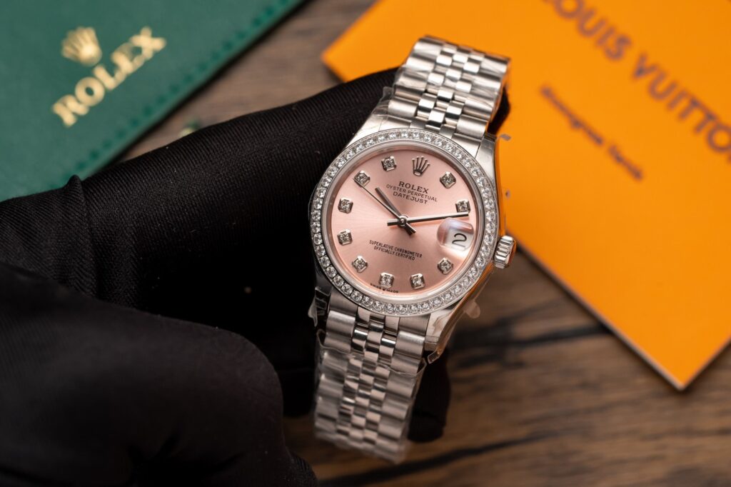 Đồng Hồ Rolex DateJust 278273 Ladies Rep 11 Mặt Số Hồng 31mm