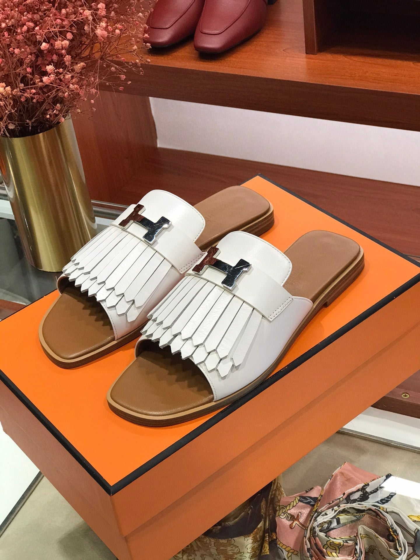 ROYAL SANDAL CARAMEL MIX WHITE LAMBSKIN、mysite、Cacoeks