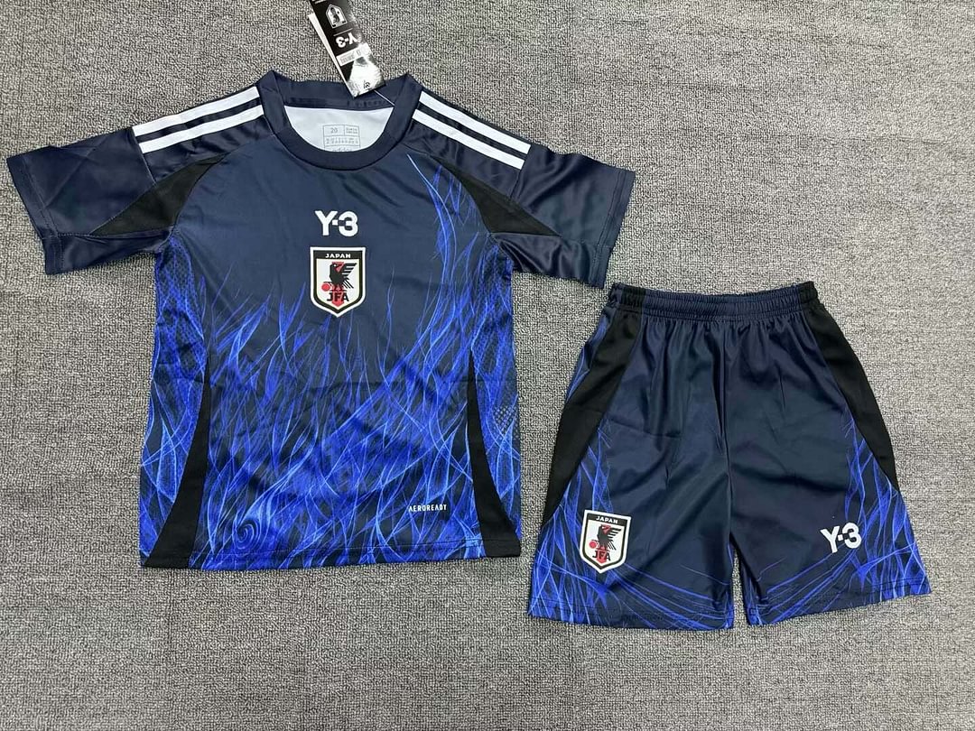 2024 Japan Home Football Shirt Kids Size Suit-mysite Custom Football Kit- Nextkits