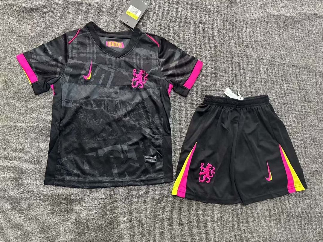 24/25 Chelsea Third Away Football Shirt Kids Size Suit-mysite Custom Football Kit- Nextkits