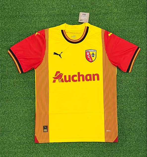 2023/2024 RC Lens Home Football Shirt 1:1 Thai Quality:football jersey mysite: unitedjerseyfootball 邓江浪:football