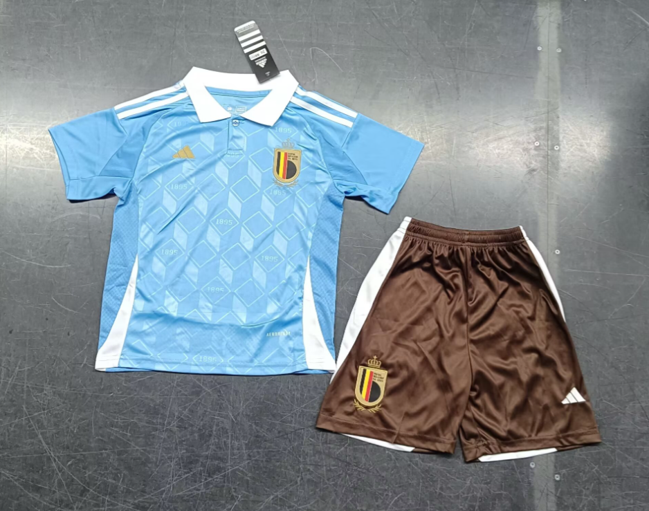 24/25 Belgium Munich Away Football Shirt Kids Size Suit-mysite Custom Football Kit- Nextkits