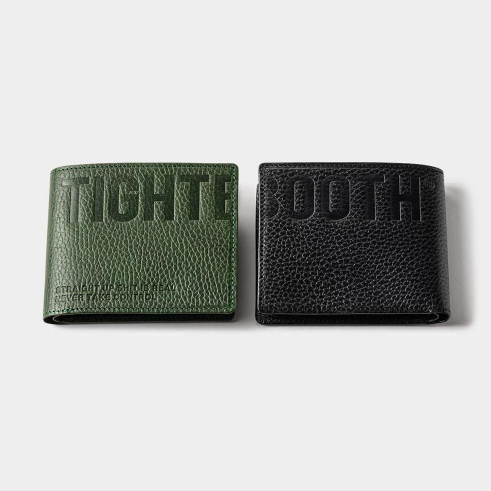 TIGHTBOOTH 25S/S LEATHER BIFOLD WALLET  SS25-A05 