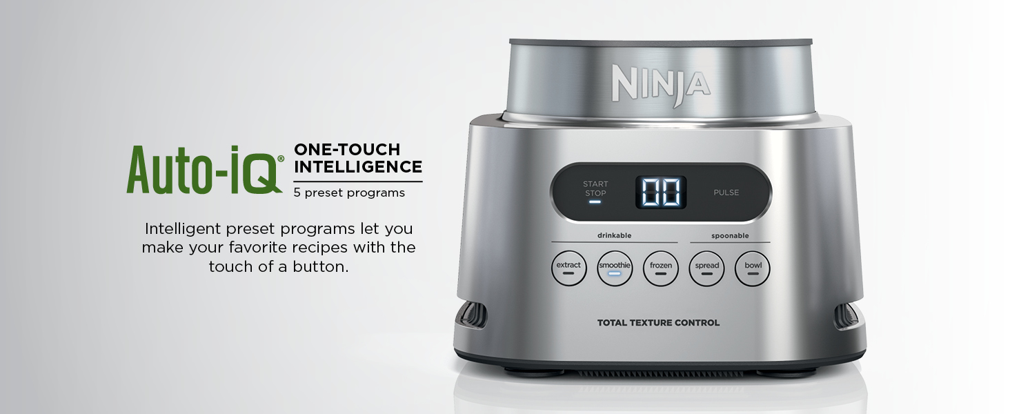 Intelligent preset programs let you make your favorite recipes with the touch of a button.