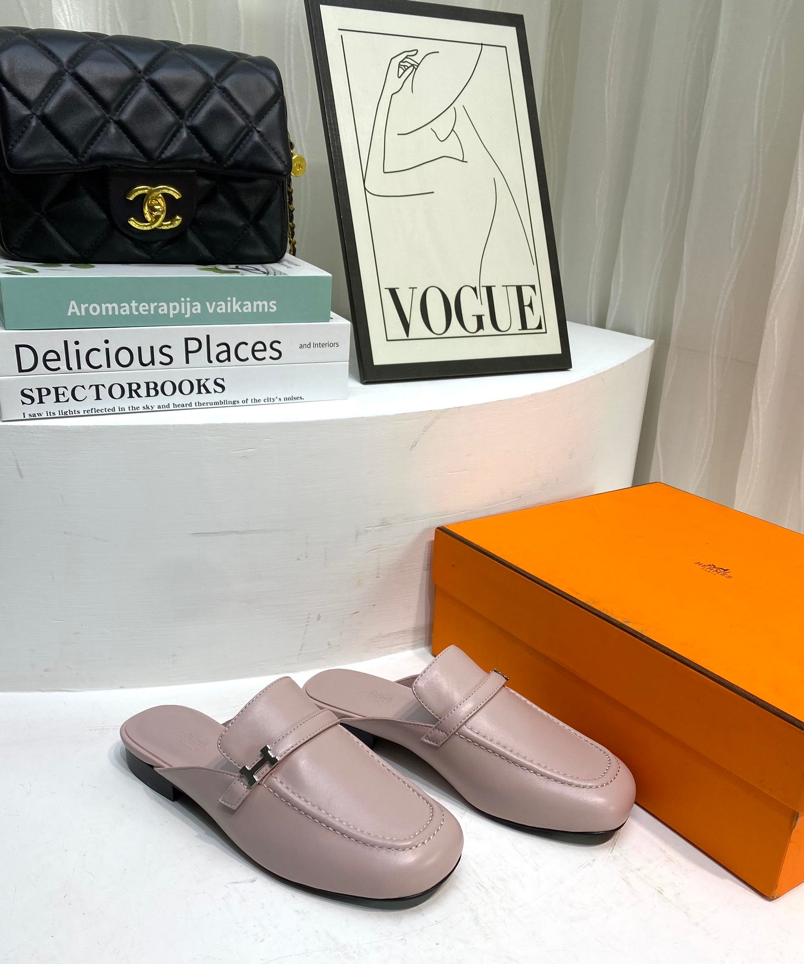 IENA MULE CREPE CALFSKIN、mysite、Cacoeks