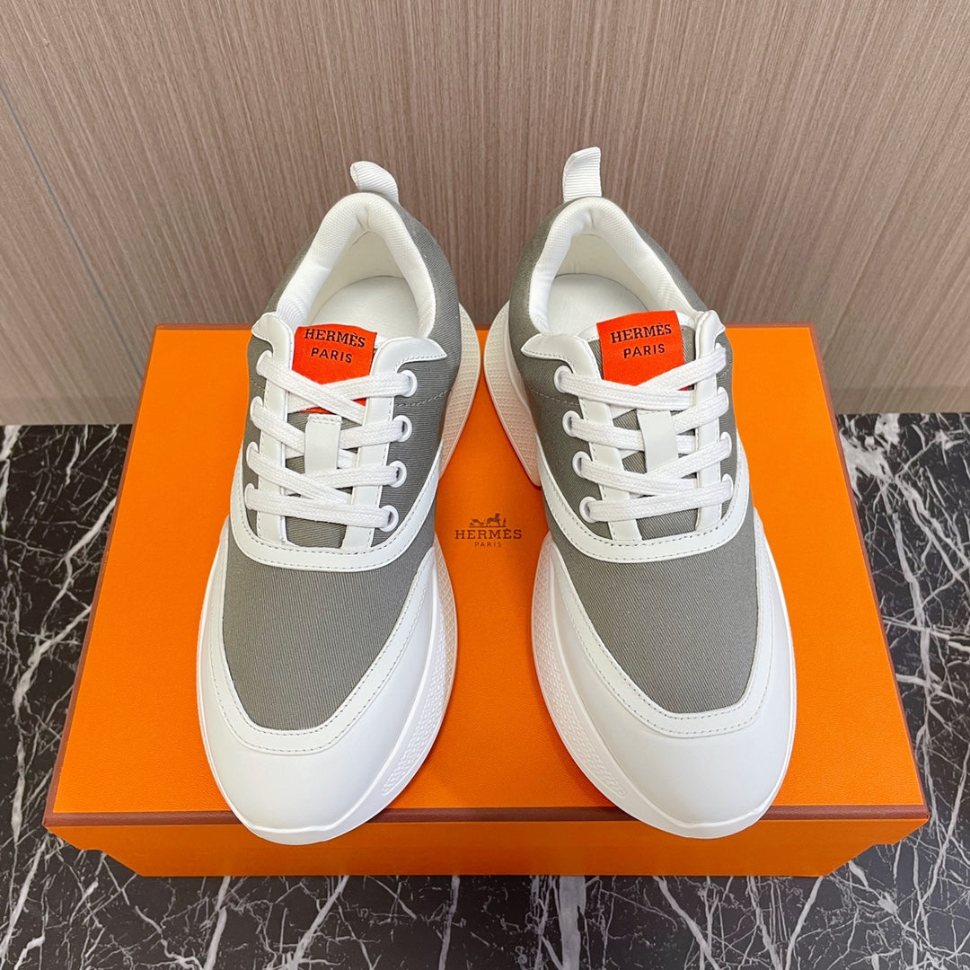 GIGA SNEAKER GRAY MIX WHITE CALFSKIN、mysite、Cacoeks